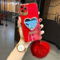 Capa para IPHONE Luxury Coração Espelhado