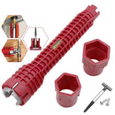 Chave Universal 8 em 1 Completa montagem Encanamento