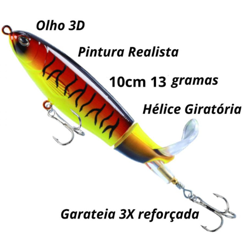 ✅ Super Kit Isca Spin Pegue até 7X mais peixes (Kit completo)