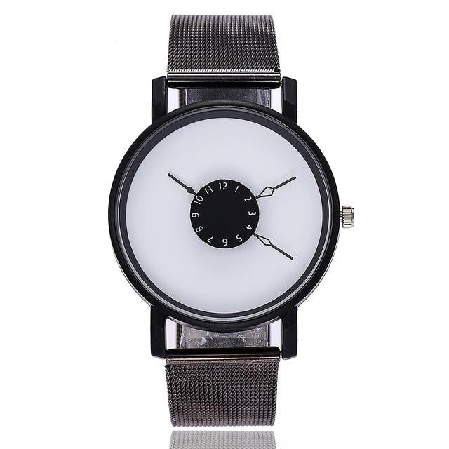 Relógio de Quartzo Design Exclusivo
